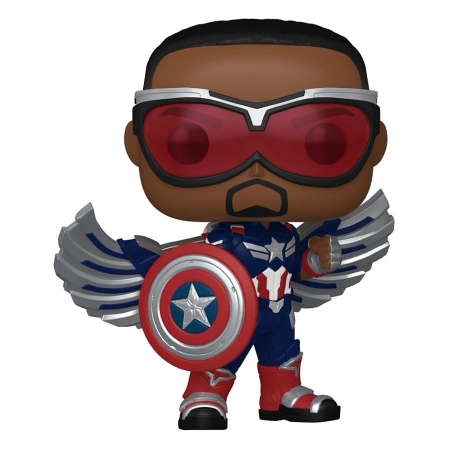 Captain America Brave New World Figura Funko POP! Movies Vinyl Captain America 1364 | 889698759908 | Tienda de Cómics, Manga, Magic y Pokémon en Torrejón de Ardoz