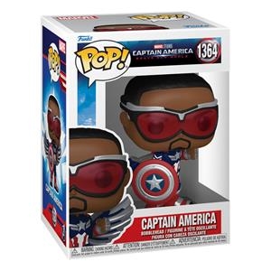 Captain America Brave New World Figura Funko POP! Movies Vinyl Captain America 1364 | 889698759908 | Tienda de Cómics, Manga, Magic y Pokémon en Torrejón de Ardoz
