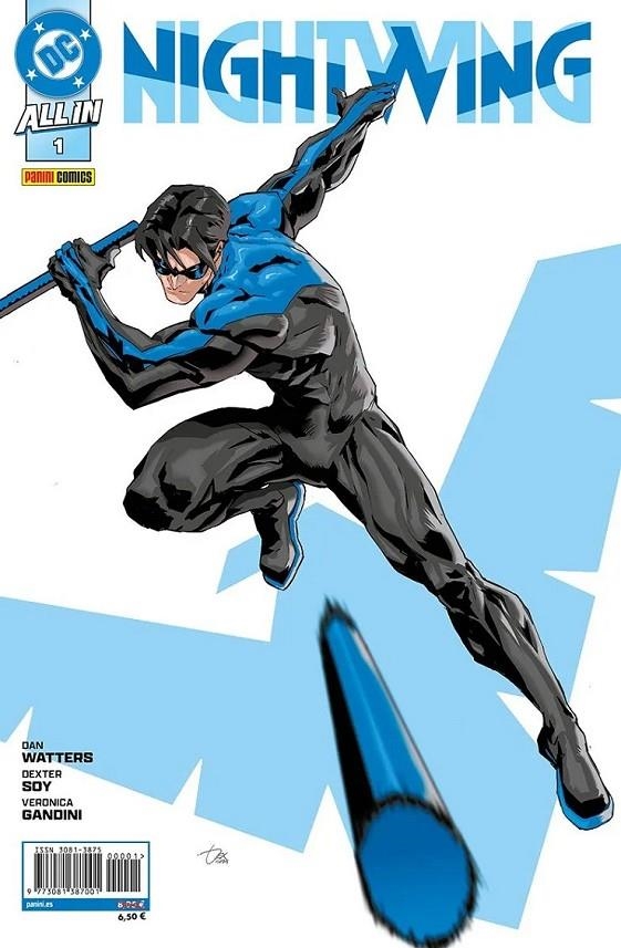 ALL IN NIGHTWING # 01 | 977308138700100001 | DAN WATTERS - DEXTER SOY | Tienda de Cómics, Manga, Magic y Pokémon en Torrejón de Ardoz