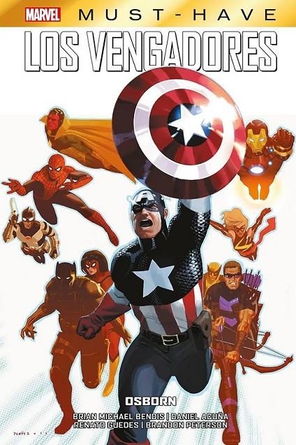 MARVEL MUST-HAVE. LOS VENGADORES 04 OSBORN | 9791370130176 | BRIAN MICHAEL BENDIS - JOHN ROMITA JR. - CHRIS BACHALO | Tienda de Cómics, Manga, Magic y Pokémon en Torrejón de Ardoz
