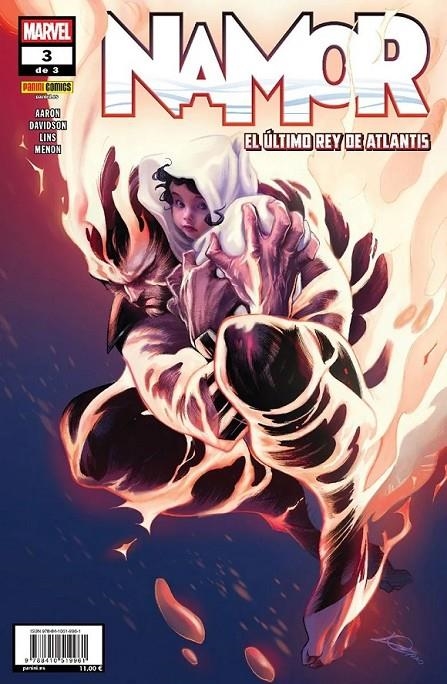 NAMOR, EL ÚLTIMO REY DE ATLANTIS 3 DE 3 | 9788410519961 | ALEX LINS - JASON AARON - PAUL DAVIDSON | Tienda de Cómics, Manga, Magic y Pokémon en Torrejón de Ardoz