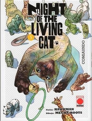 NYAIGHT OF THE LIVING CAT 5 | 9788410519060 | HAWKAMAN - MECHA-ROOTS | Tienda de Cómics, Manga, Magic y Pokémon en Torrejón de Ardoz
