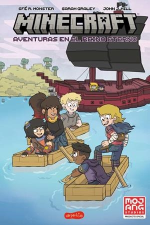 MINECRAFT OFICIAL AVENTURAS EN EL REINO ETERNO (COMIC) | 9788418774836 | Tienda de Cómics, Manga, Magic y Pokémon en Torrejón de Ardoz