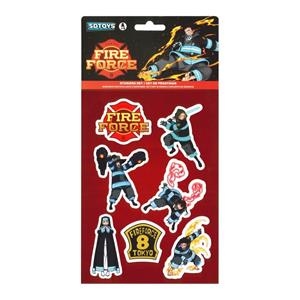 SET PEGATINAS FIRE FORCE | 8435450262579 | Tienda de Cómics, Manga, Magic y Pokémon en Torrejón de Ardoz