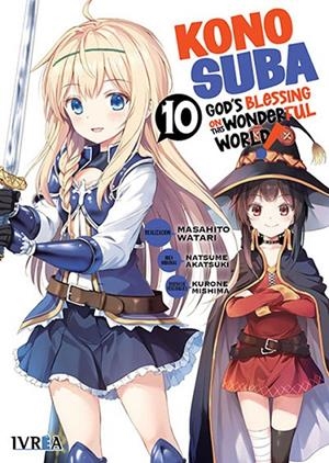 KONOSUBA 10 | 9791387691929 | MASAHITO WATARI - KURONE MISHIMA - NATSUME AKATSUKI | Tienda de Cómics, Manga, Magic y Pokémon en Torrejón de Ardoz