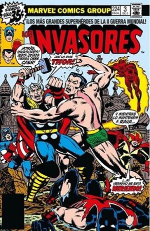 TPB LOS INVASORES 3 DE 5 (MARVEL LIMITED EDITION) | 9788410497184 | ROY THOMAS - JIM MOONEY - FRANK ROBBINS - DON GLUT - CHIC STONE - ALAN KUPPERBERG | Tienda de Cómics, Manga, Magic y Pokémon en Torrejón de Ardoz