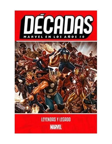 MARVEL EN LOS AÑOS 10. LEYENDAS Y LEGADO (NUEVO PV | 9788410519411 | Tienda de Cómics, Manga, Magic y Pokémon en Torrejón de Ardoz