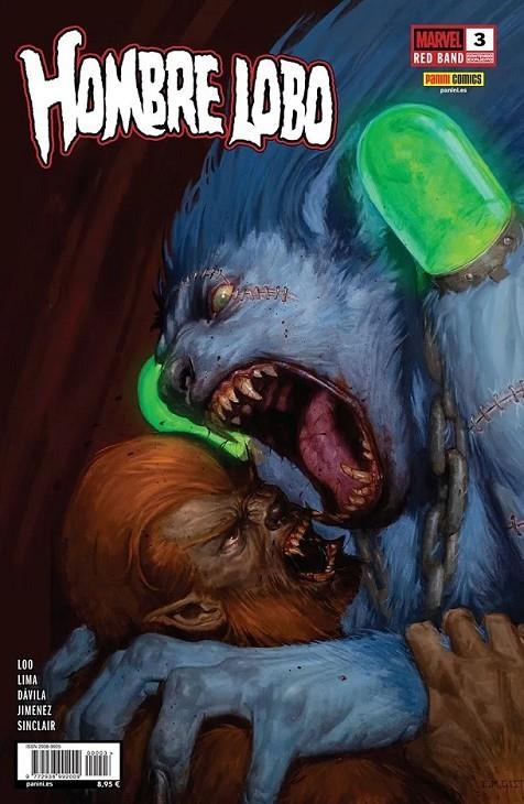 HOMBRE LOBO RED BAND # 03 | 977293899200900003 | JASON LOO - SERGIO DÁVILA | Tienda de Cómics, Manga, Magic y Pokémon en Torrejón de Ardoz
