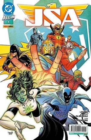 ALL IN JSA # 01 | 977308139000100001 | JEFF LEMIRE - DIEGO OLÓRTEGUI | Tienda de Cómics, Manga, Magic y Pokémon en Torrejón de Ardoz