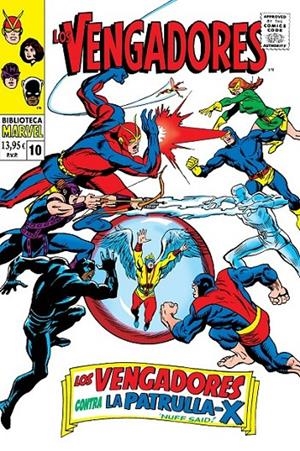 BIBLIOTECA MARVEL LOS VENGADORES # 10 DE 1968 | 9791370130435 | HOWARD PURCELL - ROY THOMAS - JOHN BUSCEMA - WERNER ROTH - DON HECK - GARY FRIEDRICH | Tienda de Cómics, Manga, Magic y Pokémon en Torrejón de Ardoz