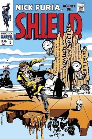BIBLIOTECA MARVEL NICK FURIA, AGENTE DE S.H.I.E.L.D. # 05 | 9791370131111 | JACK KIRBY - STAN LEE - JIM STERANKO - JOHN BUSCEMA - DENNY O'NEIL - DON HECK | Tienda de Cómics, Manga, Magic y Pokémon en Torrejón de Ardoz