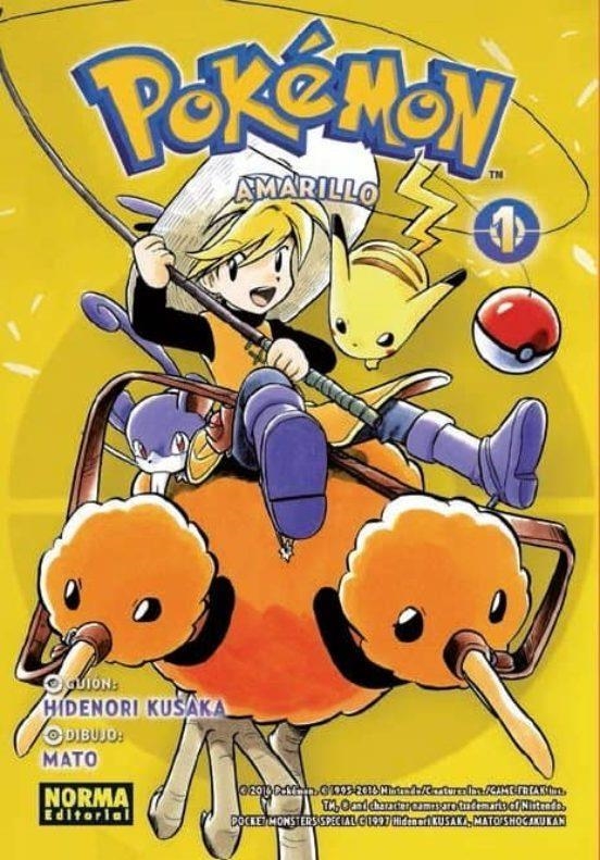 POKEMON 03. AMARILLO 01 (NUEVO PVP) | 9788467975789 | HIDENORI KUSAKA - MATO | Tienda de Cómics, Manga, Magic y Pokémon en Torrejón de Ardoz