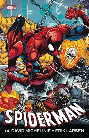 SPIDERMAN DE DAVID MICHELINE Y ERIK LARSEN | 9788418814846 | Tienda de Cómics, Manga, Magic y Pokémon en Torrejón de Ardoz