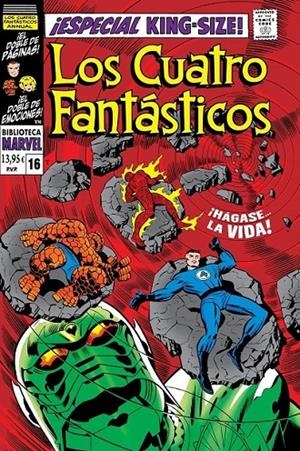 BIBLIOTECA MARVEL LOS 4 FANTÁSTICOS # 16 DE 1968 A 1969 | 9791370131715 | STAN LEE - JACK KIRBY | Tienda de Cómics, Manga, Magic y Pokémon en Torrejón de Ardoz