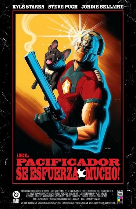 DC BLACK LABEL ¡EL PACIFICADOR SE ESFUERZA MUCHO! # 01 | 9791370131548 | STEVE PUGHR - KYLE STARKS | Tienda de Cómics, Manga, Magic y Pokémon en Torrejón de Ardoz