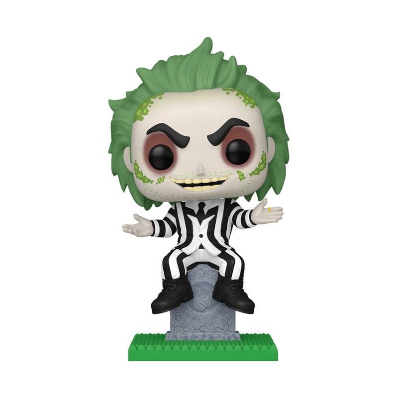 Beetlejuice Figura Funko POP! Plus Movies Vinyl Beetlejuice w/tombstone Nº 1757 | 889698835626 | Tienda de Cómics, Manga, Magic y Pokémon en Torrejón de Ardoz