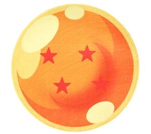 ALFOMBRA INTERIOR 60X60CM BOLA 4 ESTRELLAS DRAGON | 8435450260421 | Tienda de Cómics, Manga, Magic y Pokémon en Torrejón de Ardoz