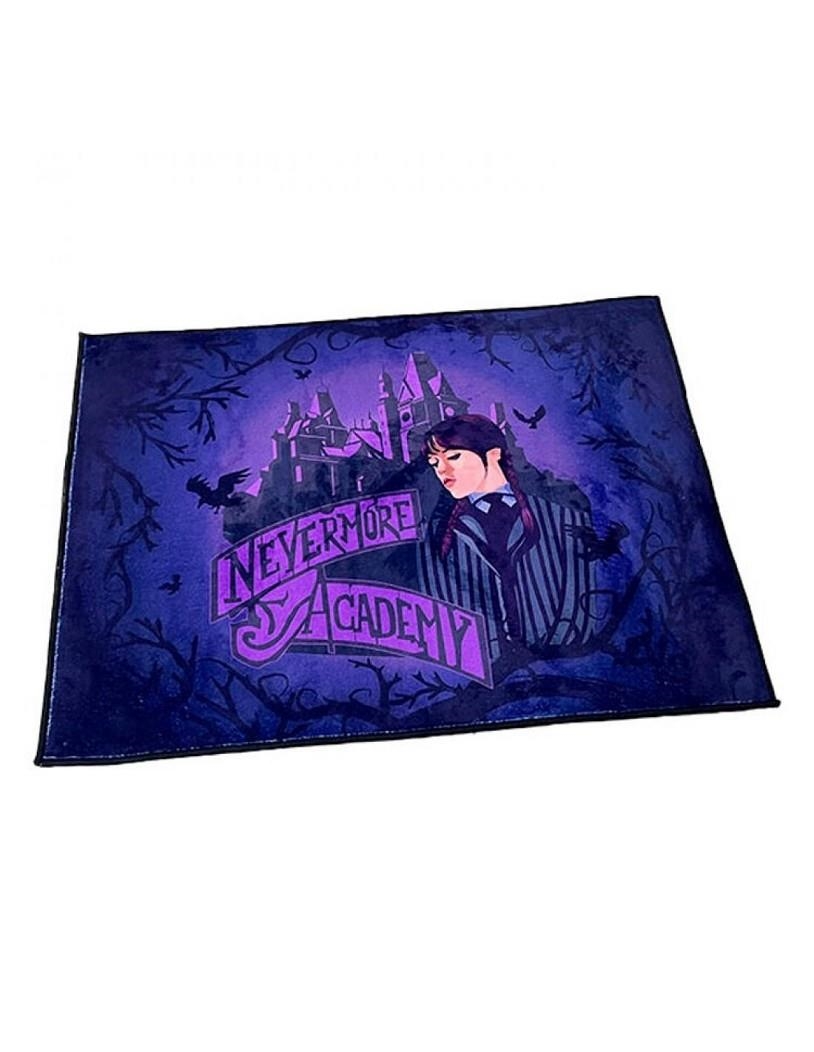 ALFOMBRA INTERIOR 80X60 CM NEVERMORE ACADEMY WEDNE | 8435450260773 | Tienda de Cómics, Manga, Magic y Pokémon en Torrejón de Ardoz