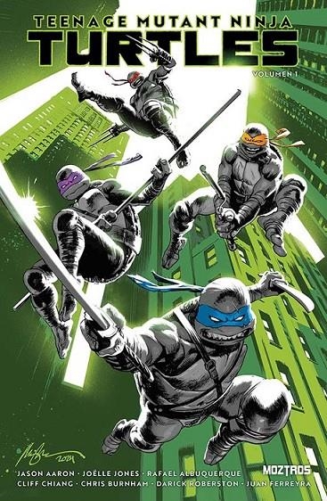 TEENAGE MUTANT NINJA TURTLES # 01 REGRESO A NUEVA YORK | 9788410463967 | JASON AARON - CHRIS BURNHAM - CLIFF CHIANG - | Tienda de Cómics, Manga, Magic y Pokémon en Torrejón de Ardoz