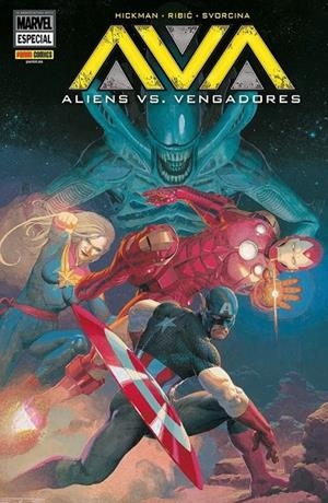 ALIENS VS VENGADORES | 9791370131340 | JONATHAN HICKMAN - ESAD RIBIC | Tienda de Cómics, Manga, Magic y Pokémon en Torrejón de Ardoz