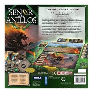 El Señor De Los Anillos Ed. Aniversario 2021 - juego de mesa | 8436589621640 | Tienda de Cómics, Manga, Magic y Pokémon en Torrejón de Ardoz