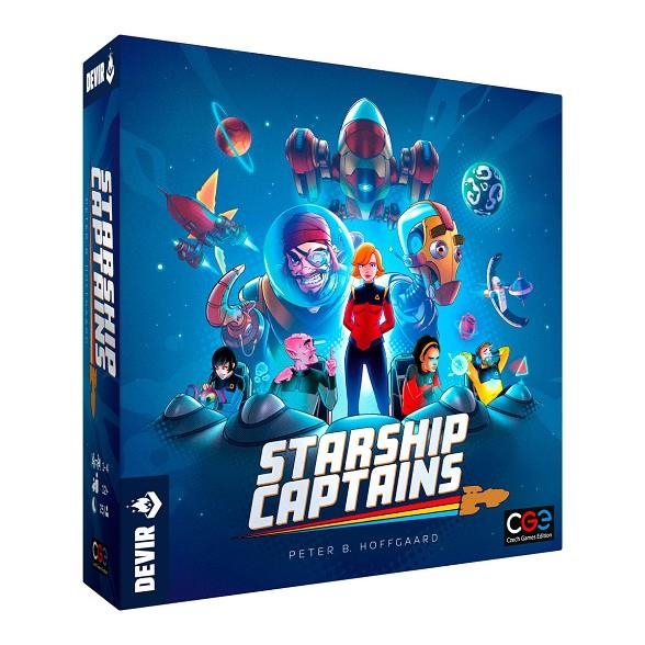 Starship Captains - juego de mesa | 8436589629004 | Tienda de Cómics, Manga, Magic y Pokémon en Torrejón de Ardoz