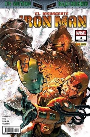 IRON MAN 03 # 165 | 977301525300600003 | SPENCER ACKERMAN - JULIUS OHTA | Tienda de Cómics, Manga, Magic y Pokémon en Torrejón de Ardoz