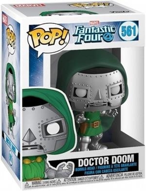 Fantastic Four Funko POP! Marvel Vinyl Figura Doctor Doom Nº 561 | 889698449915 | Tienda de Cómics, Manga, Magic y Pokémon en Torrejón de Ardoz