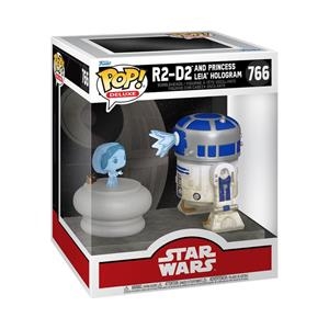 Star Wars Funko POP! Deluxe Vinyl Figura R2D2 w/Leia Nº 766 | 889698837996 | Tienda de Cómics, Manga, Magic y Pokémon en Torrejón de Ardoz