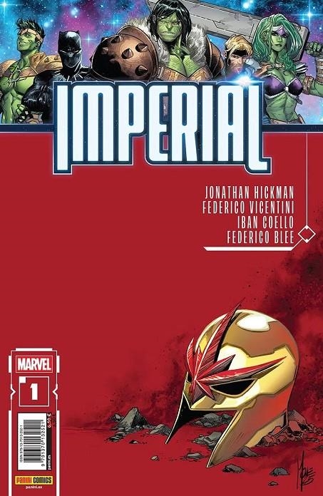 IMPERIAL # 01 | 9791370132521 | JONATHAN HICKMAN - IBAN COELLO - FEDERICO VICENTINI | Tienda de Cómics, Manga, Magic y Pokémon en Torrejón de Ardoz