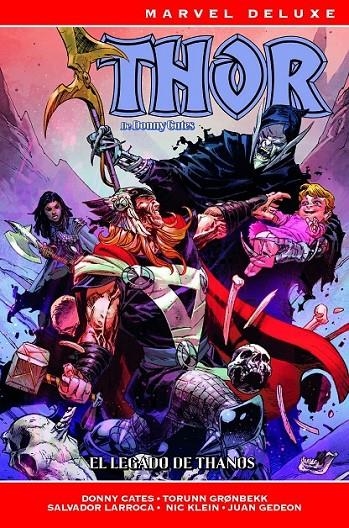 THOR DE DONNY CATES MARVEL DELUXE # 03 EL LEGADO DE THANOS | 9791370132538 | DONNY CATES - J. MICHAEL STRACZYNSKI - TORUNN GRØNBEKK - RON LIM - SERGIO DÁVILA - SALVADOR LARROCA | Tienda de Cómics, Manga, Magic y Pokémon en Torrejón de Ardoz