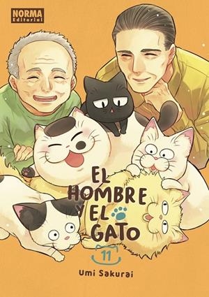 EL HOMBRE Y EL GATO 11 | 9788467965452 | UMI SAKURAI | Tienda de Cómics, Manga, Magic y Pokémon en Torrejón de Ardoz