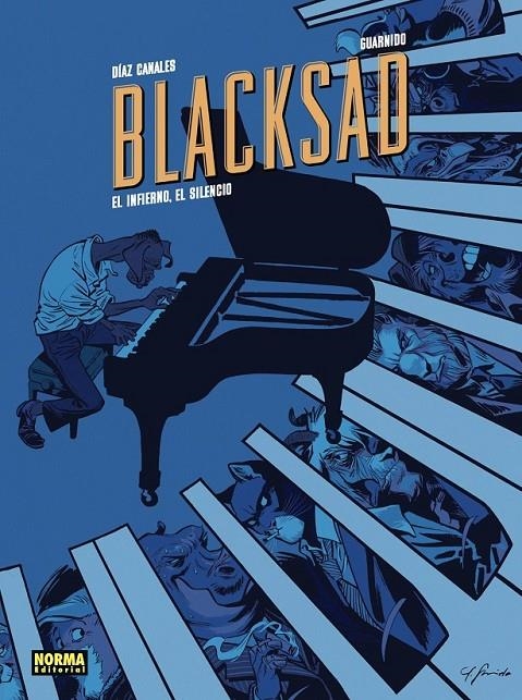 BLACKSAD # 04 EL INFIERNO, EL SILENCIO EDICIÓN 25 ANIVERSARIO | 9788467978902 | JUAN DIAZ CANALES - JUANJO GUARNIDO | Tienda de Cómics, Manga, Magic y Pokémon en Torrejón de Ardoz