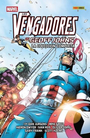 LOS VENGADORES DE GEOFF JOHNS, LA COLECCIÓN COMPLETA | 9788410497573 | GEOFF JOHNS - GARY FRANK - KIERON DWYER - ALAN DAVIS - IVAN REIS - OLIVIER COIPEL - JAE LEE | Tienda de Cómics, Manga, Magic y Pokémon en Torrejón de Ardoz