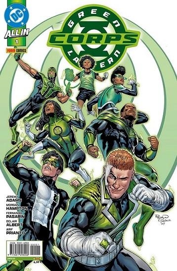 ALL IN GREEN LANTERN CORPS # 01 | 977308169800800001 | JEREMY ADAMS - OCLAIR ALBERT - MORGAN HAMPTON - FERNANDO PASARIN | Tienda de Cómics, Manga, Magic y Pokémon en Torrejón de Ardoz