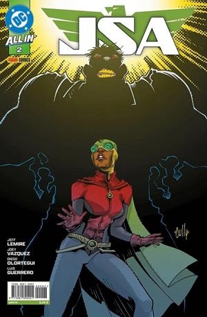 ALL IN JSA # 02 | 977308139000100002 | DIEGO OLÓRTEGUI - JEFF LEMIRE - JOEY VASQUEZ | Tienda de Cómics, Manga, Magic y Pokémon en Torrejón de Ardoz
