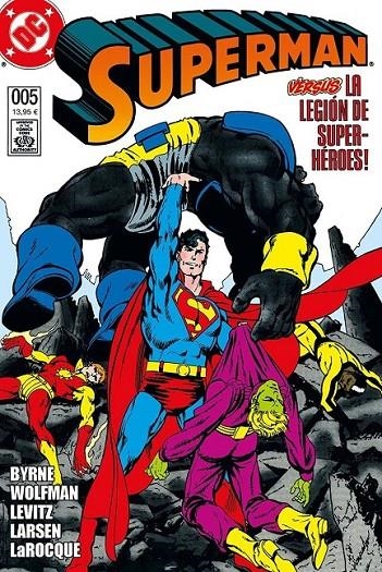 BIBLIOTECA SUPERMAN # 05 | 9791370132309 | GREG LAROCQUE - MARV WOLFMANN- JOHN BYRNE- ERIK LARSEN - PAUL LEVITZ | Tienda de Cómics, Manga, Magic y Pokémon en Torrejón de Ardoz