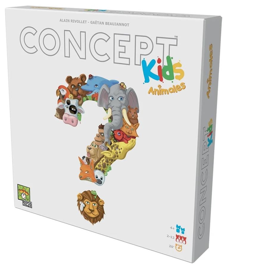 Concept Kids Animals - Juego de mesa | 5425016922781 | Tienda de Cómics, Manga, Magic y Pokémon en Torrejón de Ardoz