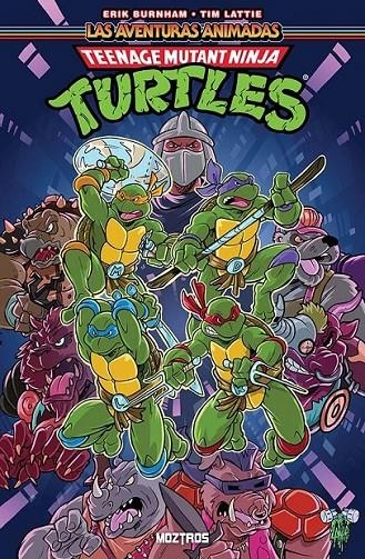 TEENAGE MUTANT NINJA TURTLES, LAS AVENTURAS ANIMADAS # 01 | 9791387953027 | ERIK BURNHAM - TIM LATTIE | Tienda de Cómics, Manga, Magic y Pokémon en Torrejón de Ardoz