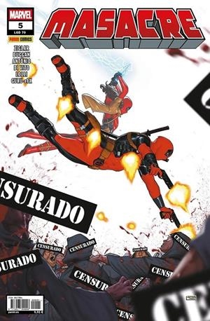 MASACRE 05 (# 70) | 977301770900600005 | CODY ZIGLAR - SANSHIRO KASAMA - HIKARU UESUGI - MATTEO LOLLI - ROGÊ ANTÔNIO - ANDREA DI VITO | Tienda de Cómics, Manga, Magic y Pokémon en Torrejón de Ardoz