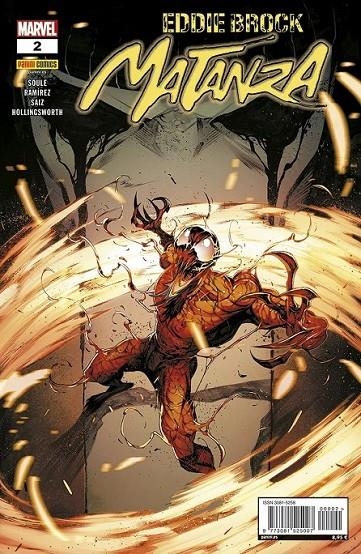 EDDIE BROCK MATANZA N 02 | 977308152500700002 | CHARLES SOULE - JESÚS SAIZ - JUANAN RAMÍREZ | Tienda de Cómics, Manga, Magic y Pokémon en Torrejón de Ardoz
