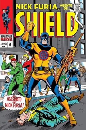 BIBLIOTECA MARVEL NICK FURIA, AGENTE DE S.H.I.E.L.D. # 06 DE 1969 | 9791370133023 | FRANK SPRINGER- ROY THOMAS - SAL BUSCEMA- STEVE PARKHOUSE - DICK AYERS - BARRY SMITH | Tienda de Cómics, Manga, Magic y Pokémon en Torrejón de Ardoz