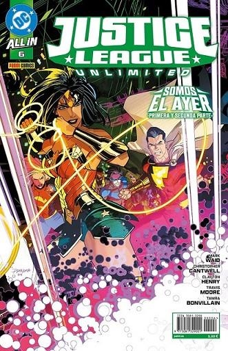 ALL IN JUSTICE LEAGUE UNLIMITED # 06 | 977308132900100006 | CLAYTON HENRY - TRAVIS MOORE - MARK WAID | Tienda de Cómics, Manga, Magic y Pokémon en Torrejón de Ardoz