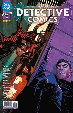 ALL IN DETECTIVE COMICS # 08 | 977308129200800008 | FICO OSSIO - STEFANO RAFFAELE - JOSHUA HALE FIALKOV - AL EWING - JOHN MCCREA - MIKE NORTON | Tienda de Cómics, Manga, Magic y Pokémon en Torrejón de Ardoz