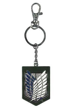 LLAVERO METALICO LOGO ATTACK ON TITAN | 8435450260919 | Tienda de Cómics, Manga, Magic y Pokémon en Torrejón de Ardoz