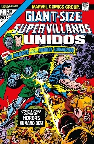 SUPERVILLANOS UNIDOS MARVEL LIMITED RÚSTICA # 01 | 9788410497498 | STEVE ENGLEHART - GEORGE TUSKA - BILL EVERETT - TONY ISABELLA - SAL BUSCEMA - BILL MANTLO - GERRY CO | Tienda de Cómics, Manga, Magic y Pokémon en Torrejón de Ardoz