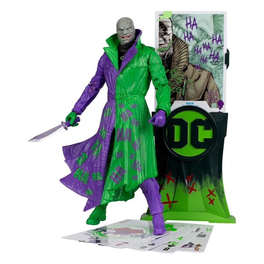 DC Multiverse Figura Hush (Batman: Hush) Jokerized (Gold Label) | 7879261721718 | Tienda de Cómics, Manga, Magic y Pokémon en Torrejón de Ardoz
