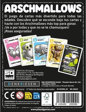 ARSCHMALLOWS | 8435450255090 | Tienda de Cómics, Manga, Magic y Pokémon en Torrejón de Ardoz