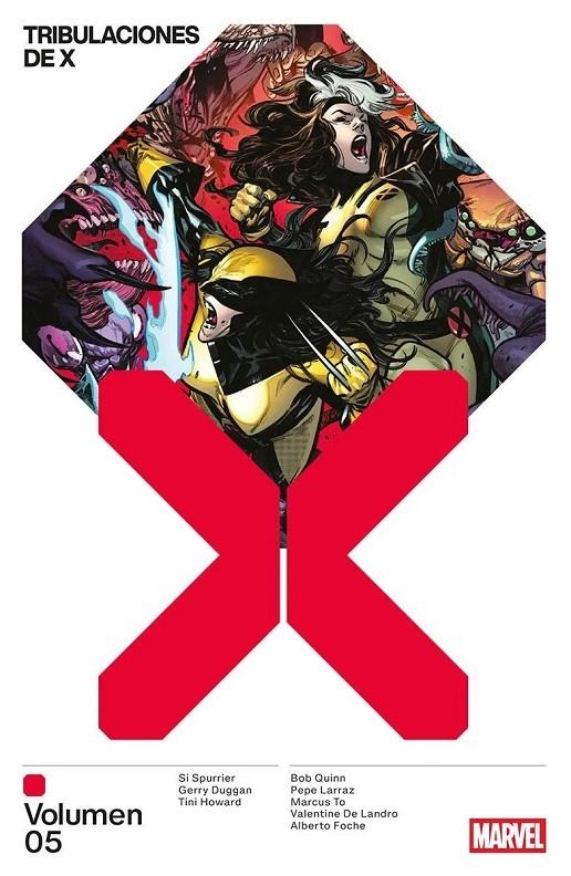 MARVEL PREMIERE TRIBULACIONES DE X # 05 | 9791370133696 | ADAM KUBERT - PEPE LARRAZ - TINI HOWARD  - MARCUS TO - VALENTINE DE LANDRO | Tienda de Cómics, Manga, Magic y Pokémon en Torrejón de Ardoz