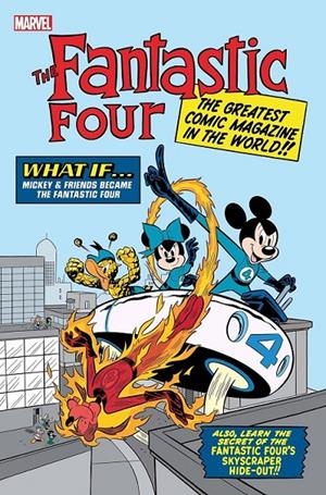 LOS 4 FANTÁSTICOS 02 #184 PORTADA ALTERNATIVA DISNEY (PORTADA PROVISIONAL) | 9999900122725 | RYAN NORTH - HUMBERTO RAMOS | Tienda de Cómics, Manga, Magic y Pokémon en Torrejón de Ardoz